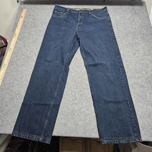 Smith's Workwear 38x34 Blue‎ Jeans Stretch Flex Denim Straight Regular